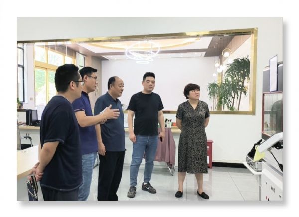 熱烈歡迎泰山區政協領導蒞臨泰安德美機電考察指導